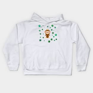 on St. Patrick’s Day bird bag Kids Hoodie